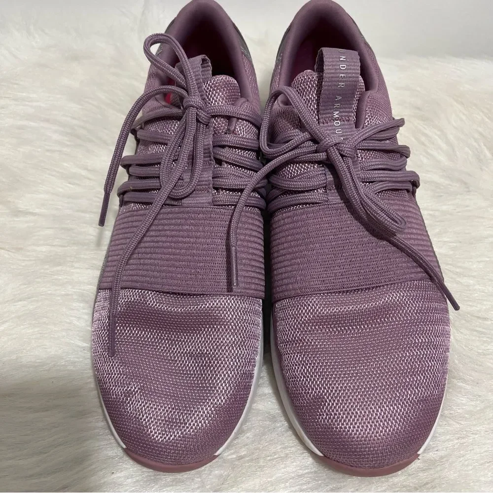 Under Armour Purple Lightweight Breathable Lace Up Running Shoes‎ -- BB167